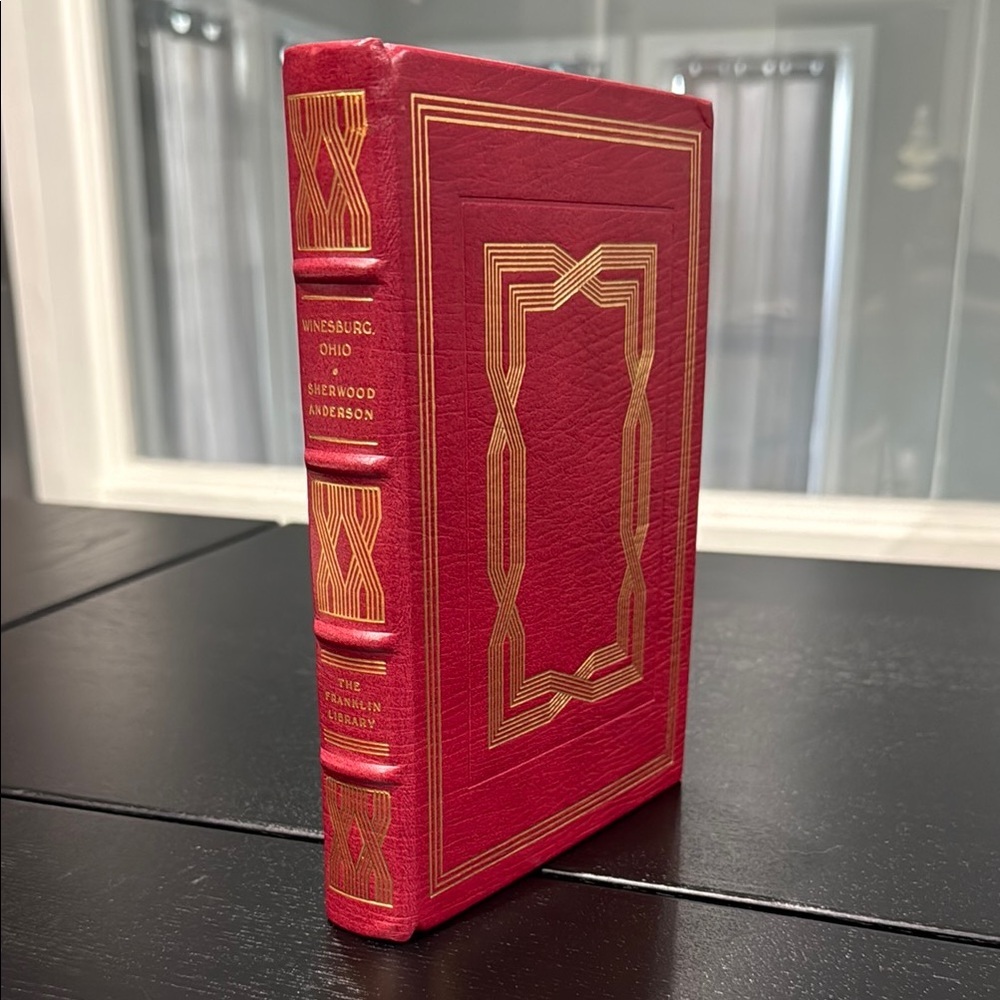Winesburg, Ohio Vintage Leather Bound Book by Sherwood Anderson Franklin Library